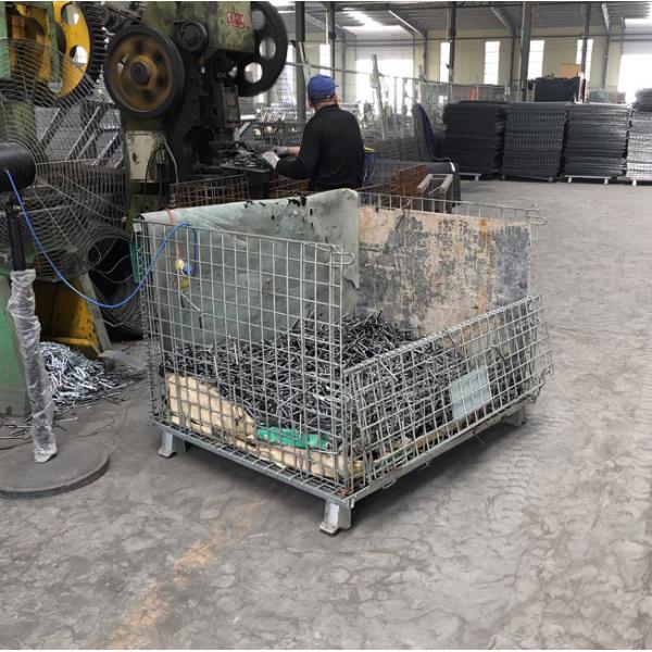Provide Sample Welded Metal Cage for Warehouse Storage Equipment Pallet Technique