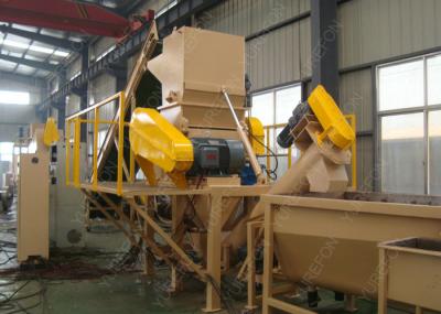 2 - 5 Ton / H Waste PET Plastic Bottle Washing Recycling Machine 304 Stainless Steel