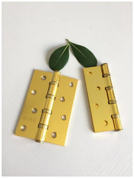Golden Plated4  Ball Bearing Driveway Gate Hinges Loose Pin Lift Off Type