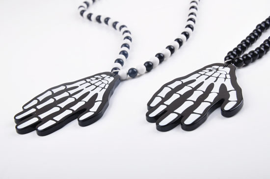 goodwood latest bloody skeleton hand skeleton hand Acrylic Pendant
