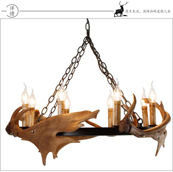 Antler style Pendant Lamp Chandelier Lighting For Indoor Home lighting (WH-AC-30)