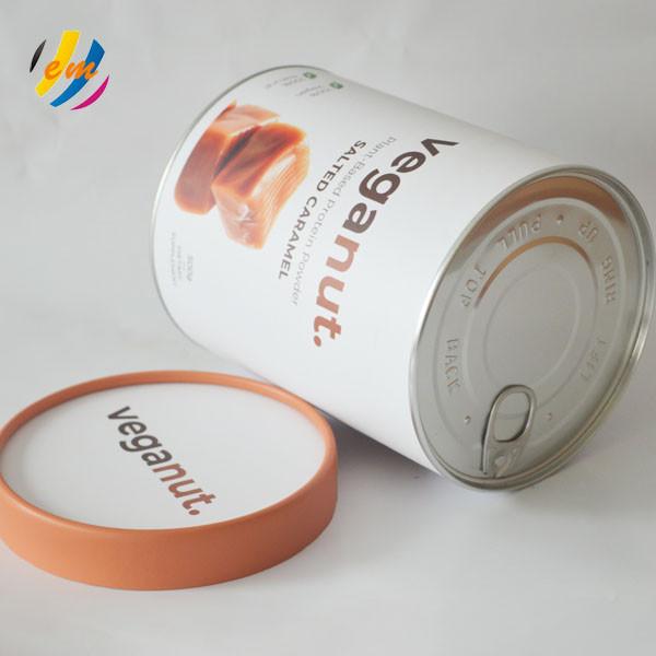 Aluminum Foil CMYK Color 148mm Height Paper Push Up Tube