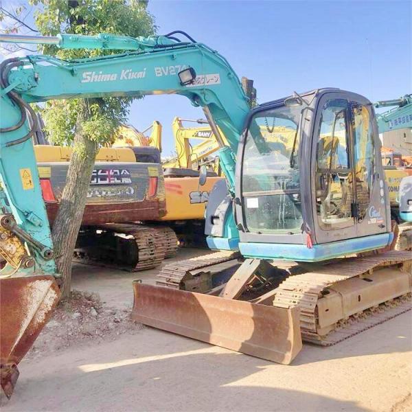 Buena salud 7 toneladas de excavadora japonesa original usada kobelco sk70 máquina excavadora en Shanghai