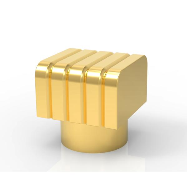 Flower-Shaped Zinc Alloy Perfume Bottle Caps For Eco-friendly Packaging