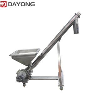 400mm Tube Screw Conveyor Carbon Steel Fertilizer Auger Conveyor