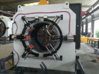 Línea de extrusión de tubos de cubierta de chaleco de HDPE preinsulada de calibración al vacío de PU