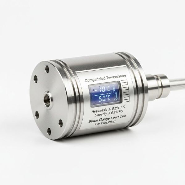 Compensated Temperature -10C 50C Strain Gauge Load Cell Offering Hysteresis Not Exceeding 0.02 Percent FS and Linearity 0.2 Percent FS for Weighing