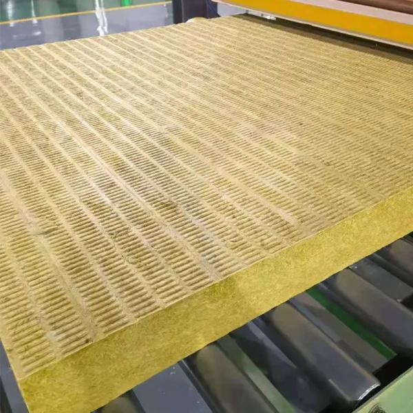 Yellow Mineral Wool Fire Resistance Panels Fire Insulation Rockwool