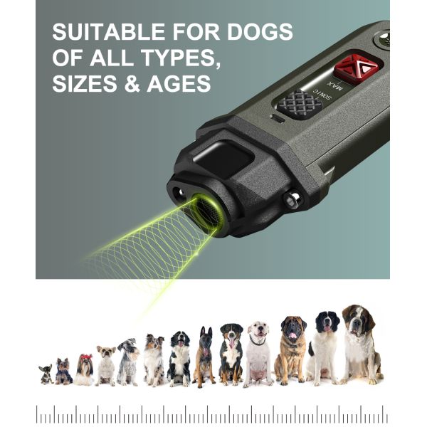 Portable Eco-Friendly Plastic Bark Stopper Effective Dog Training Treats Barking Control Modern Pet Training Supplies