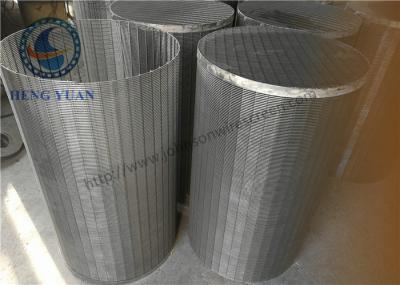 304 SS Johnson Wedge Wire Screen  Groundwater Wells V Shape For Drum FIlter