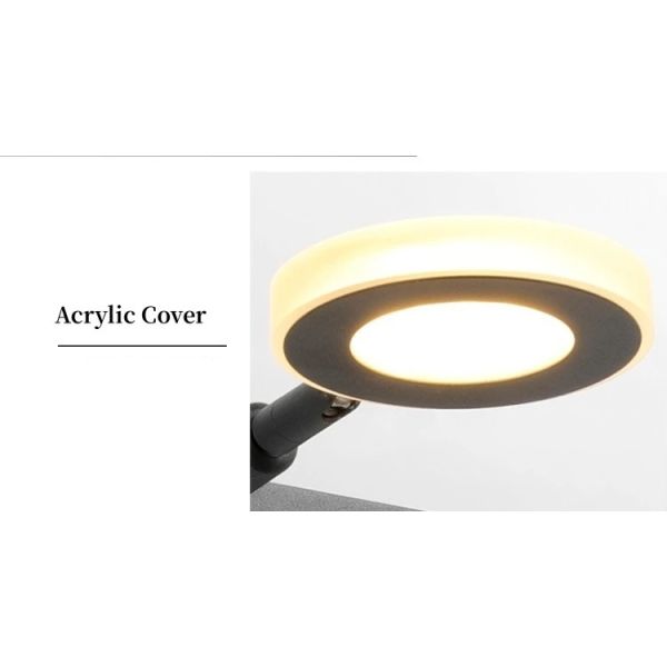 360 Degree Rotating Makeup Lights  LED Vanity Light Bathroom Mirror Cabinet Light (WH-MR-76)