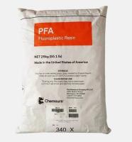 PFA 340 Flame retardant heat stable grade creep resistance chemical resistance low wear
