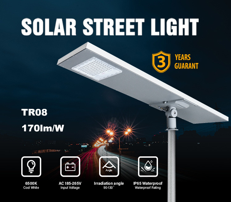 Обнаружение движения все в одном солнечном квадрате 60watt 500watt уличного света СИД