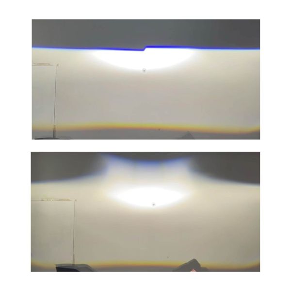3 Inch LED Bi Beam Automobile Projector Lens Dual Cup 60W 10000LM Universal