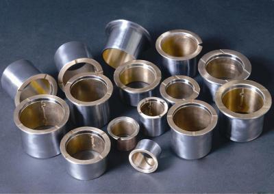 Dureza da liga do HB 40-60 do aço carbono dos rolamentos do metal do Bi da flange baixa