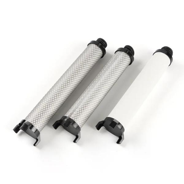 0.5-200 Microns Precision Ss Filter Cartridge Threaded Or Flanged Connection