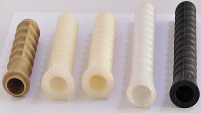 SDU35 HDPE Dowel Plastic And Rubber Part Used In W14 Rail Fastening System
