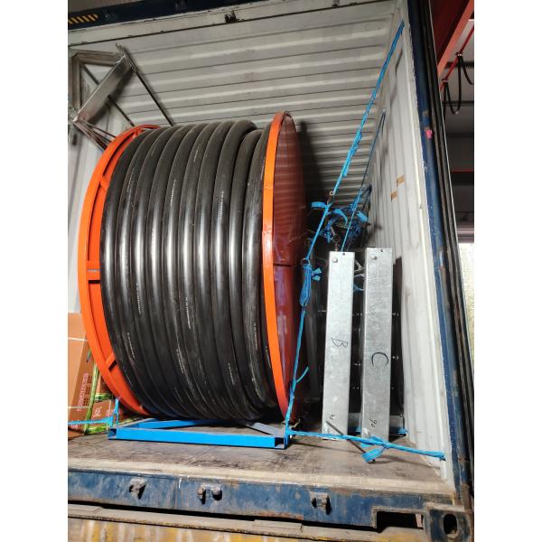 Metal Technology Combined Powerful Hose Reel Irrigation System For  Garden