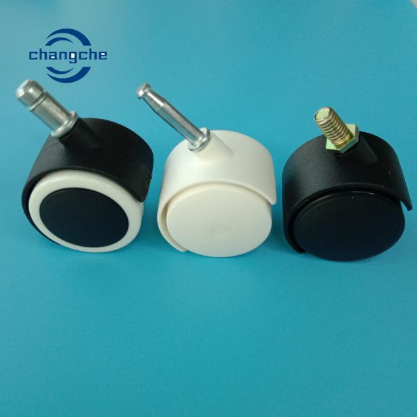 PVC Rubber Swivel Office Chair Castor Wheels 50MM
