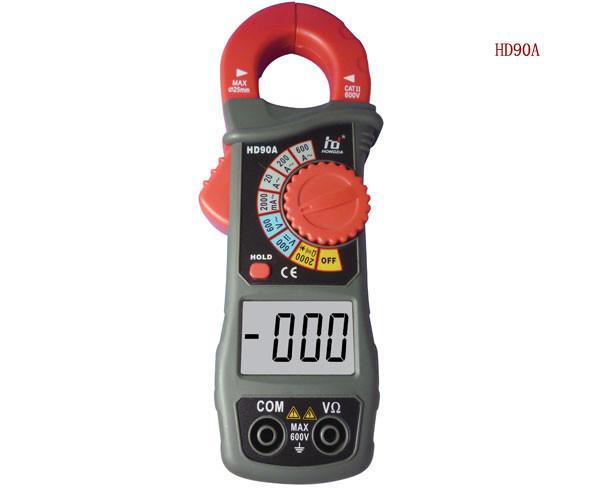 3 1/2  AC Current Clamp Meter,digital clamp on meter with 1999 max display