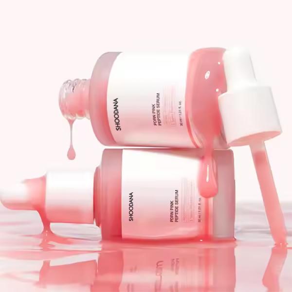 ODM / OEM Private Label PDRN Pink Peptide Serum Niacinamide Hydrate Moisturize Firming Uneven Skin Tone Facial Serums For Dark Spot Skin