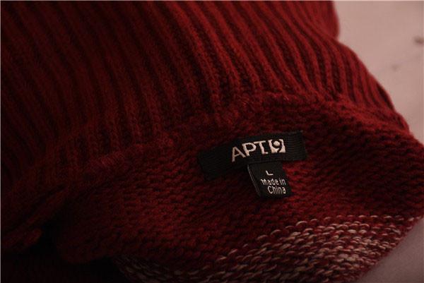 women;s striped high neck sweaters