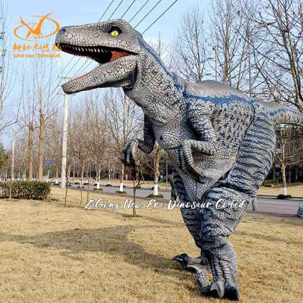 Battery Powered Lifelike Dinosaur Costume Simulated Animatronic Dino Suits With Sounds