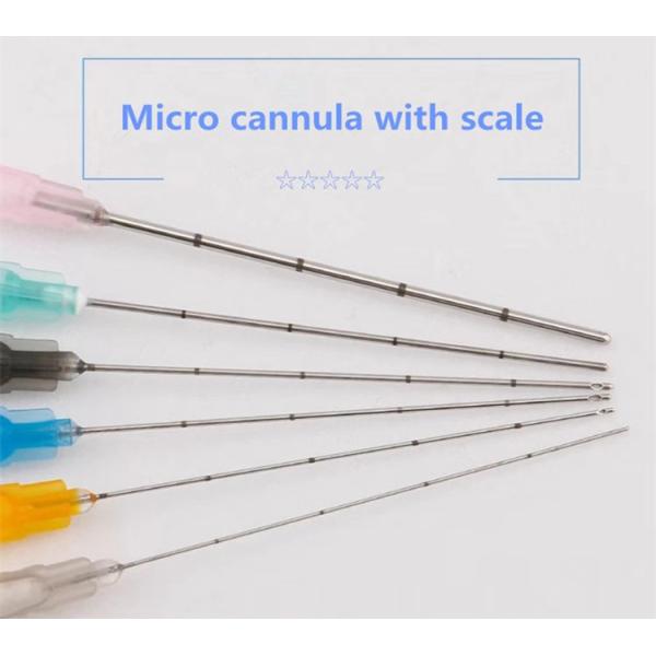 Lastic Surgery Cosmetic Cannula Sterile 21G Blunt Tip Needle