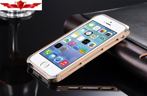 Fashion Durable Aluminum Iphone 5S Cases Five Colors Gift Box Included
