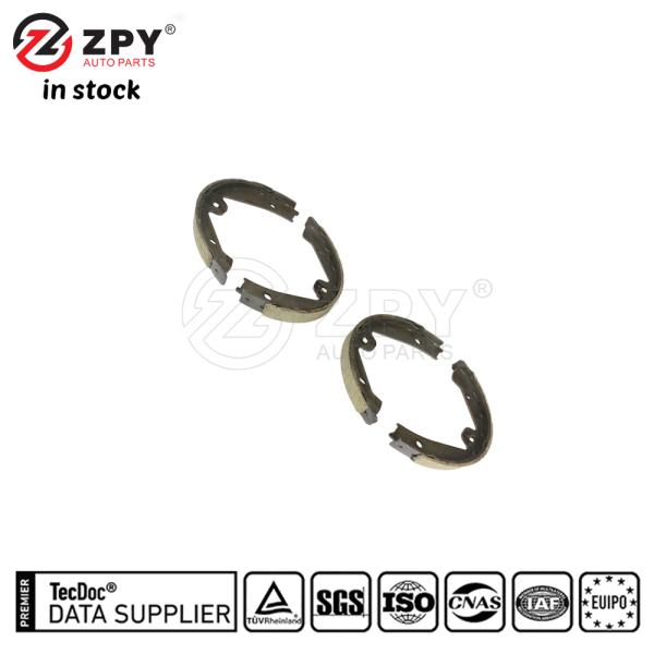 ZPY Parking Brake Shoe Set for Porsche Cayenne Audi VW 7P0698525
