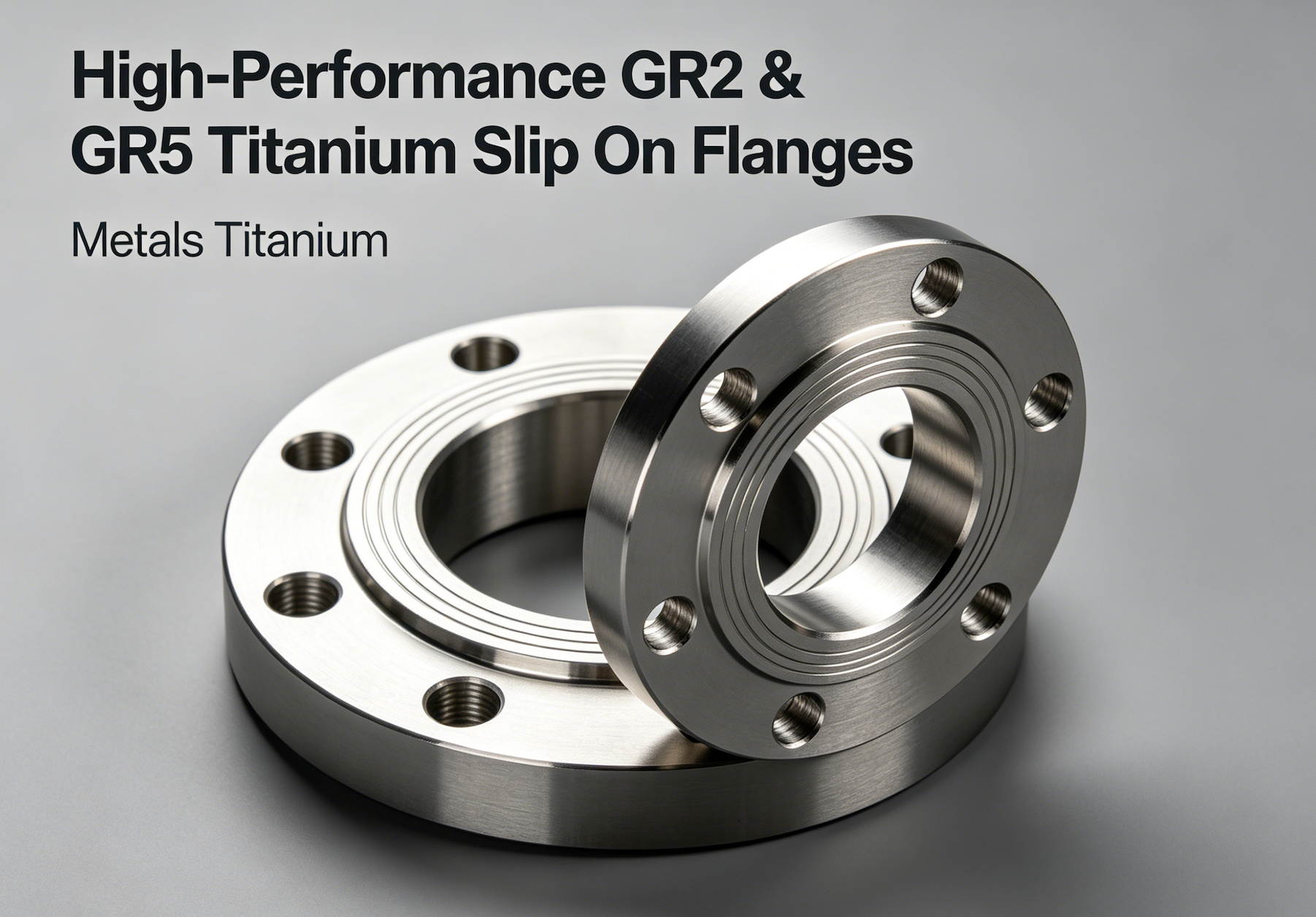 High-Performance GR2 & GR5 Titanium Slip On Flanges | Metals Titanium