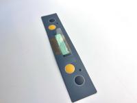 Appareil de type clavier à membrane de fenêtre transparente pour machine CNC