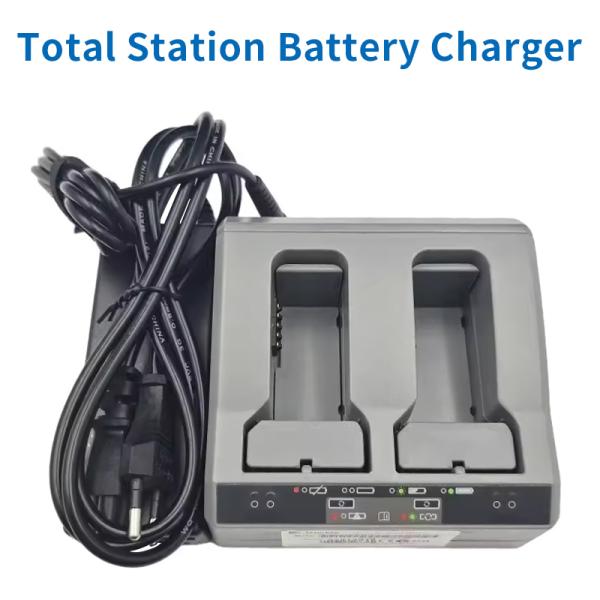 New Trimble Two Bays Dual Slots Charger 53018010 For Trimble R10 R8 S6 S8 SPS985 GPS Battery Total Station Charger By DHL
