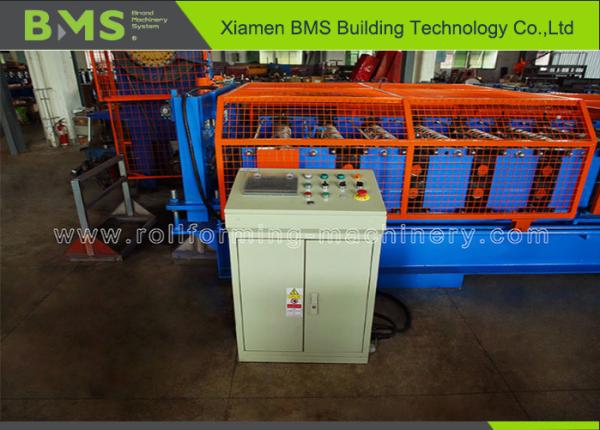 20 Steps Stainless Steel Roofing Panel Roll Forming Machine High Productivity For USA