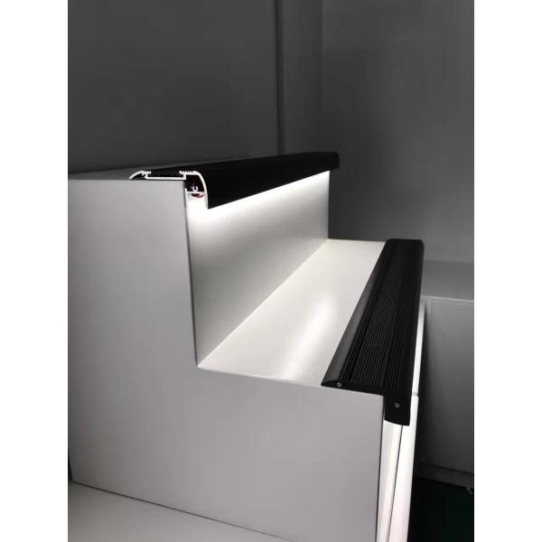 Stair Led Profile Channel , C027 Recessed Aluminium Profiles For Led Lighting