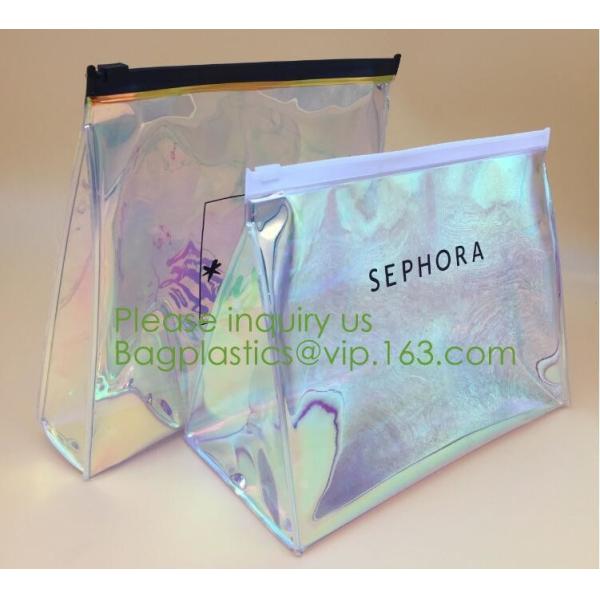 Frosted EVA Plastic Makeup Bag With Snap Button Closed,Eco-friendly Durable Cosmetic Bag,zipper gift cosmetic oem pouch