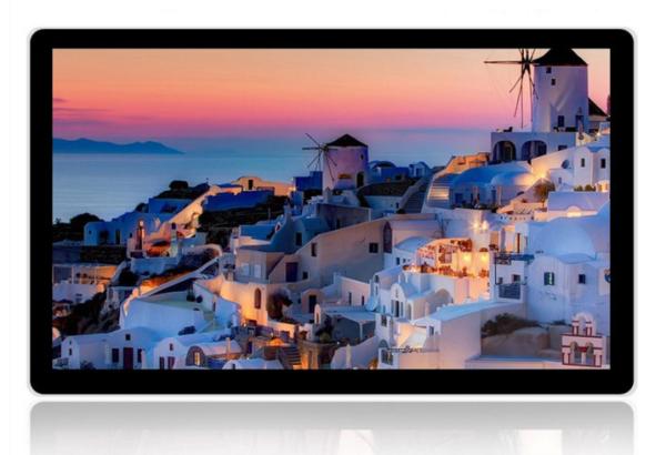 AD Interactive Stand Alone Digital Signage Toughened Glass Panel HD AC110V-240V
