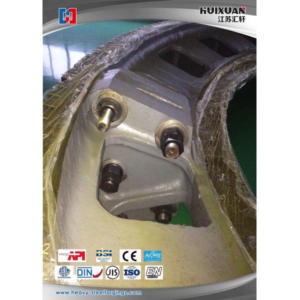 полируя сталь обработки 18CrNiMo7-6 выковала бросание точности фланца