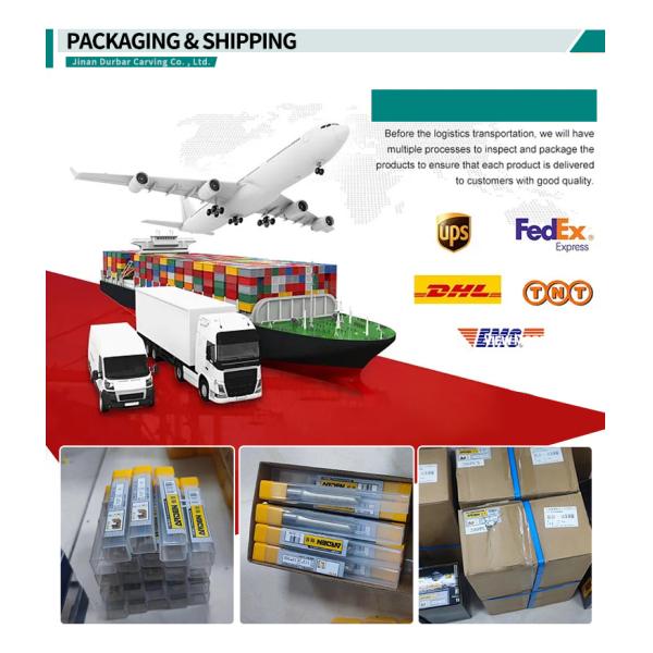 HRC 55 de alta calidad de carburo sólido de 2 flautas de fondo plano de la fábrica de venta para el procesamiento de aluminio CNC corte de fresado OEM ODM