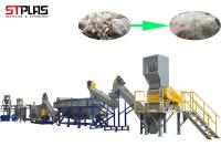 Lavage en plastique de déchets de recyclage des déchets de film de rebut en plastique fait sur commande de machine