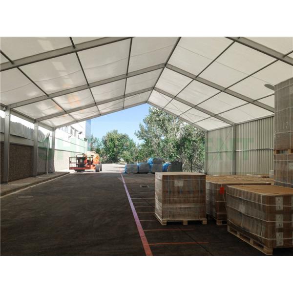 Fire Resistant PVC Tarpaulins Temporary Garage Tent , Temporary Tent Structure Commercial Industrial