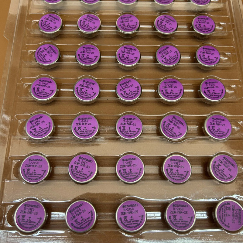 Wholesale TLH2450 Round Button Battery 550mAh 3.6V 12-Month Warranty Disposable Replaces TL-5186 for ETC Water Meter Instruments