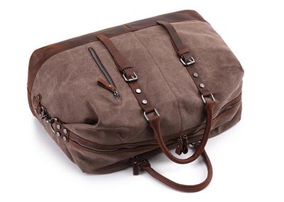 Cotton Canvas Travel Duffel Backpack