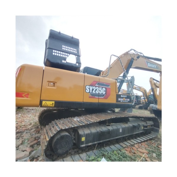 SY235C Hydro Used Sany Excavator Crawler 23 Ton 2100rpm Track Digger