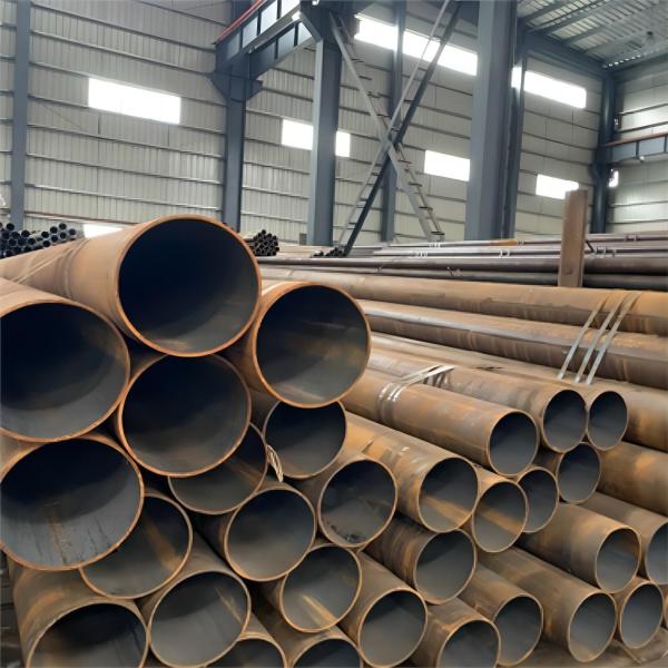 Tubo redondo de aço carbono ASTM A53 ERW Soldado Tubo de PPE Negro leve para construção