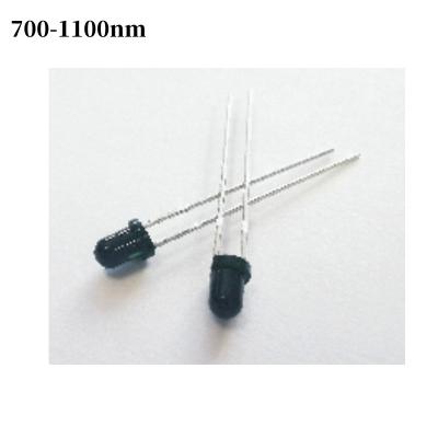 Infrared Through Hole Receiving Tube Black Lens 700-1100nm IR Dip LED Diode