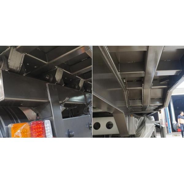 H Beam 6 Axle Dump Semi Trailer Truck 50 кубических метров объем