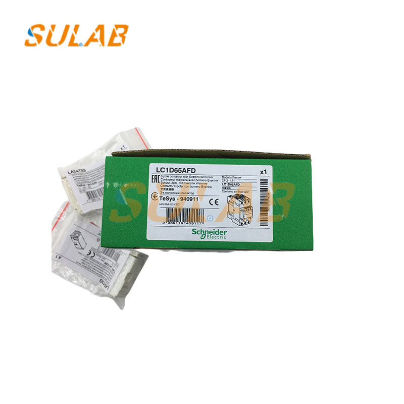 Катушка DC110V поляка 65A контактора 3 neider запасных частей лифта LC1D65AFD