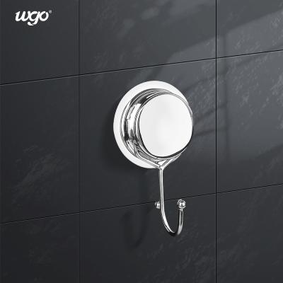 Single Kitchen Bathroom Suction Cup Hook Holder Stainless Steel Strongly Mounted