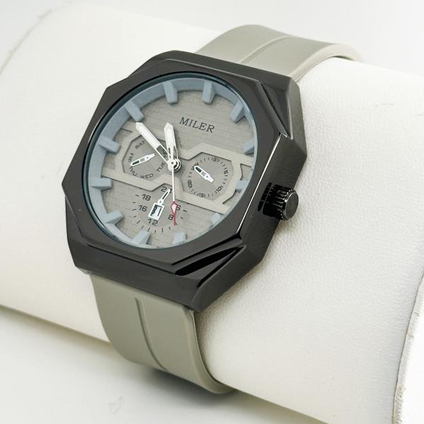 Casual Men's quartz Watches Minimalist Stick Needle Scale Three Eye Six Needle Waterproof men's quartz Watch